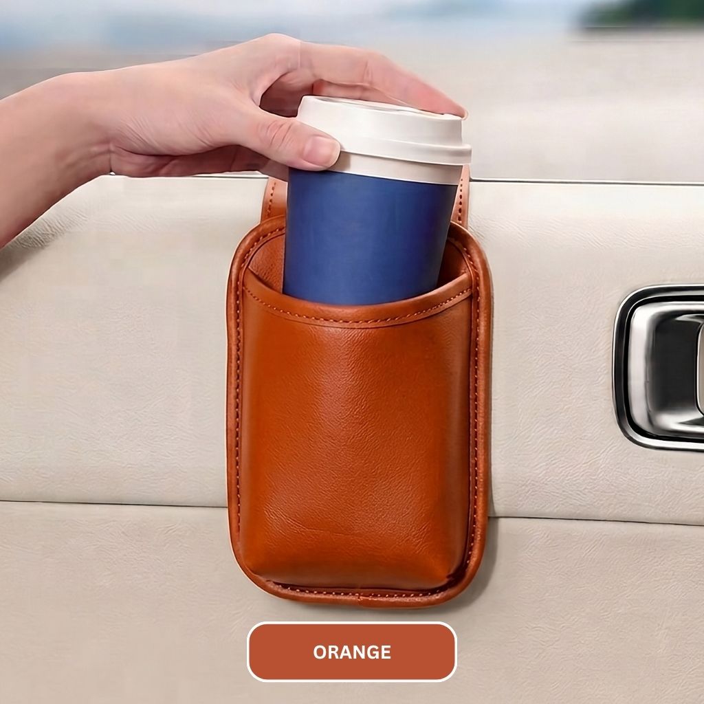 LeatherLux Car Door Caddy