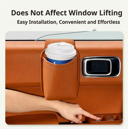 LeatherLux Car Door Caddy