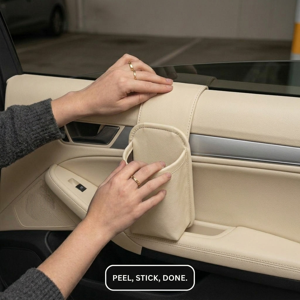 LeatherLux Car Door Caddy